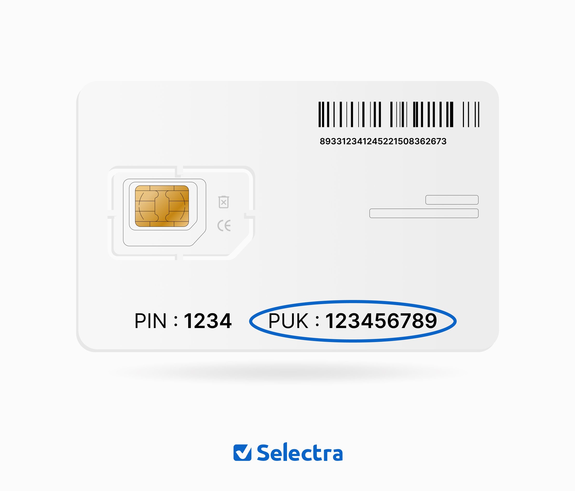 code puk sur une carte sim
